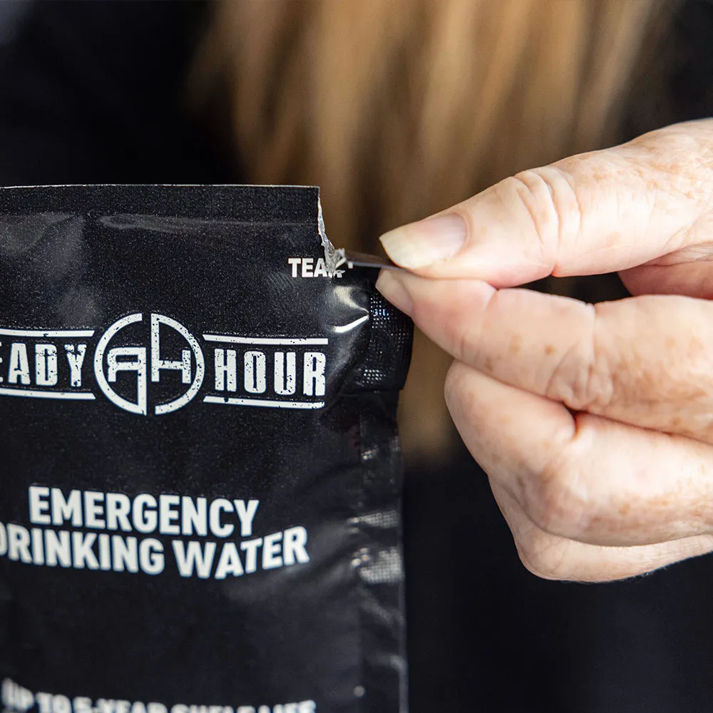 64 Pouch Emergency Water Case (Checkout Limited Time Offer)