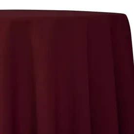 6pcs - Premium Poly (Poplin) Table Linen 85"x85" Square - Burgundy 1232