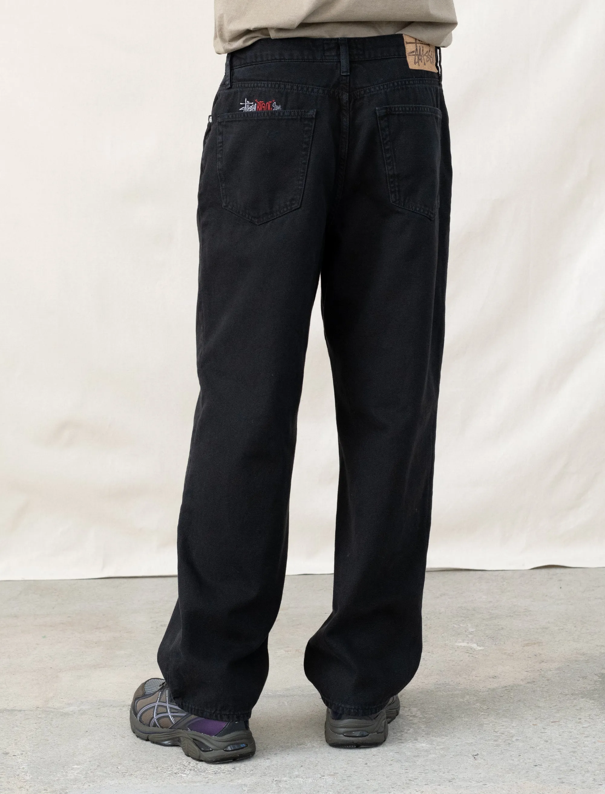 Big Ol Jean Washed Canvas (Black)