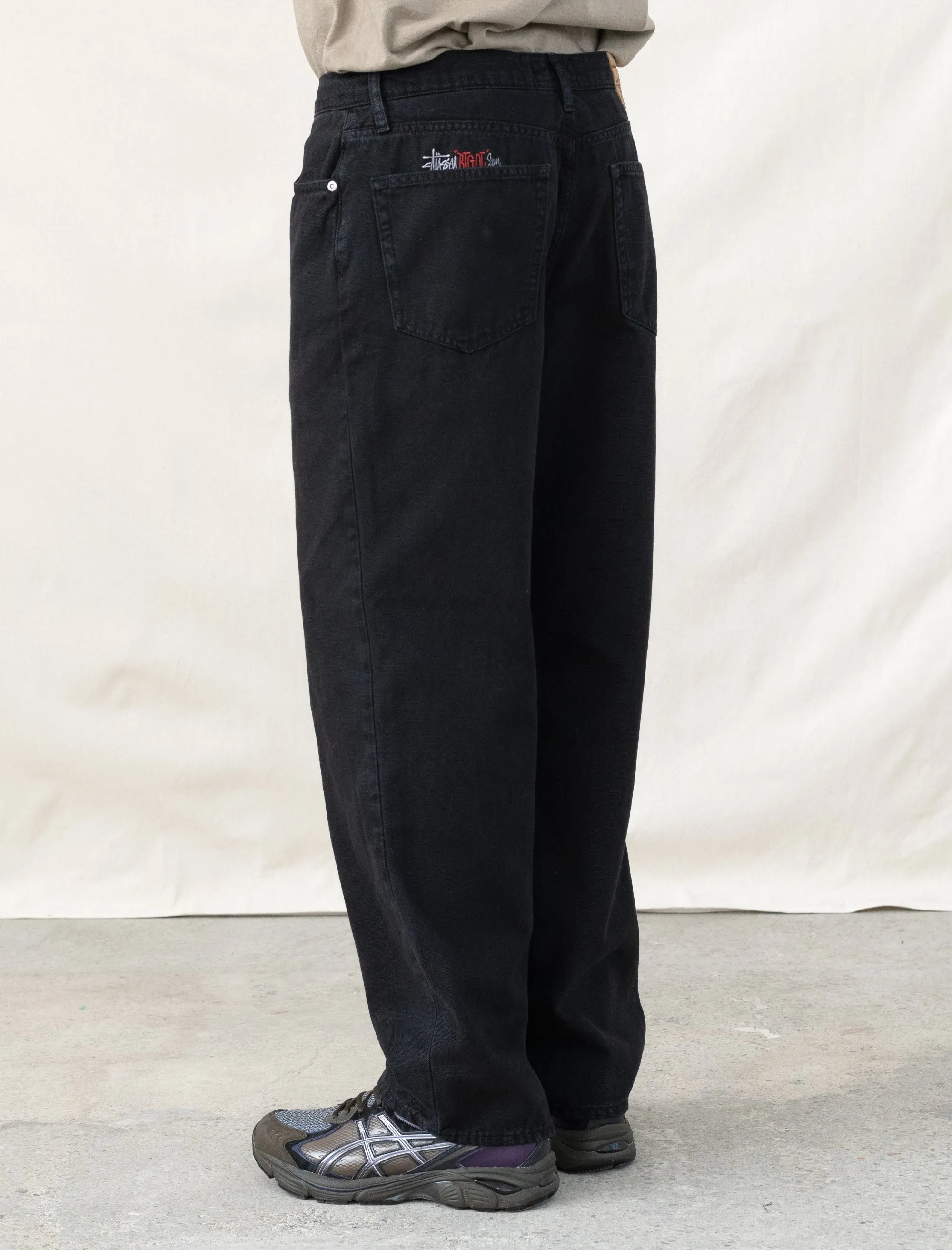 Big Ol Jean Washed Canvas (Black)