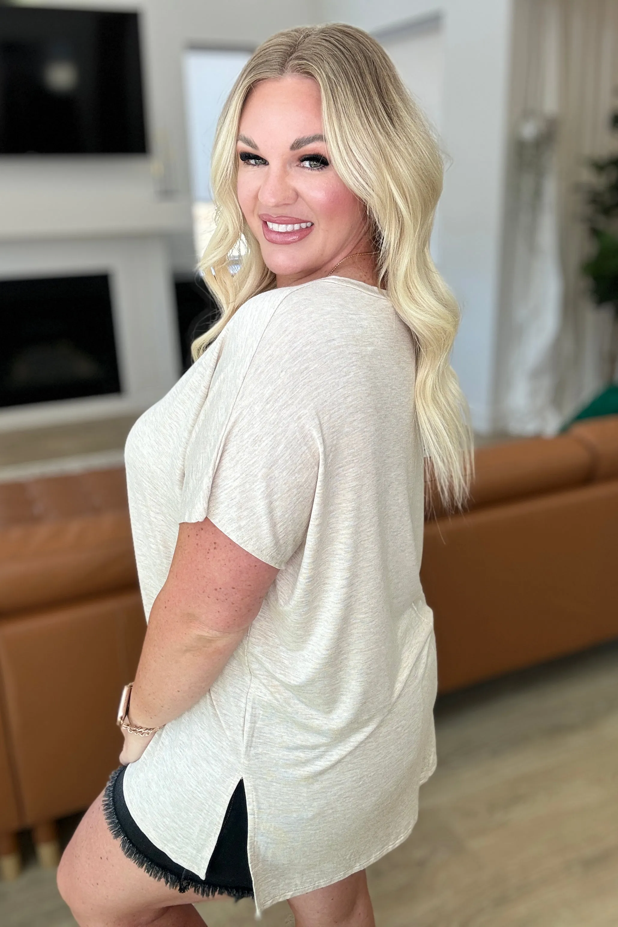 Clear Things Up V-Neck Top