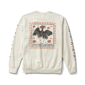 Cranes Fleece Crew