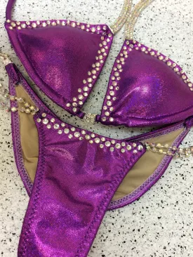Custom "Bling It Limited time Offer! (Choose any color swatch/fabric)Competition Bikini
