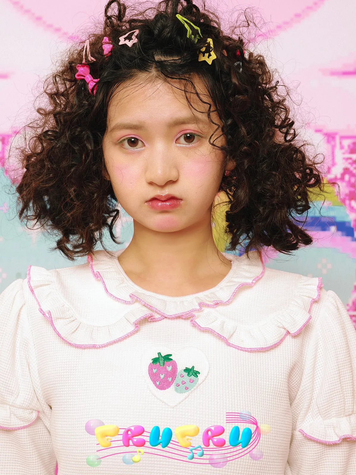 Doll Collar Sweet Bottoming Shirt【s0000000413】