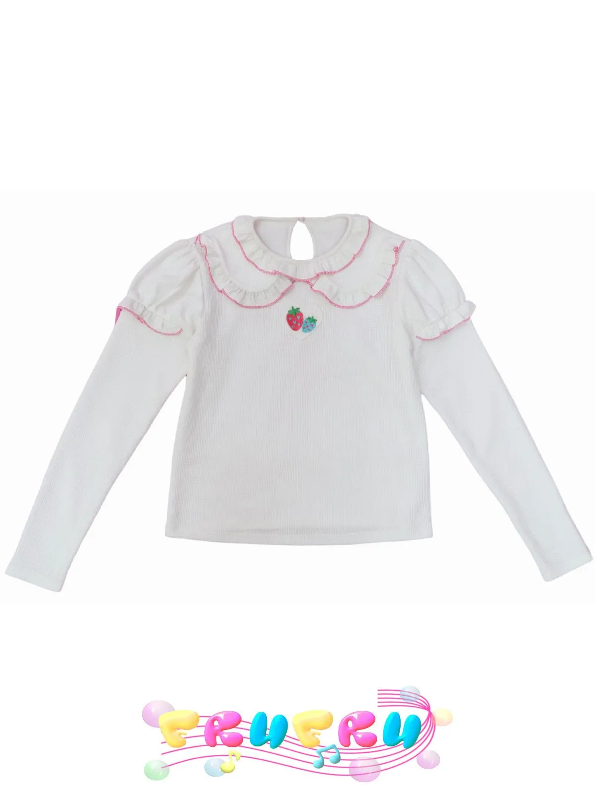 Doll Collar Sweet Bottoming Shirt【s0000000413】
