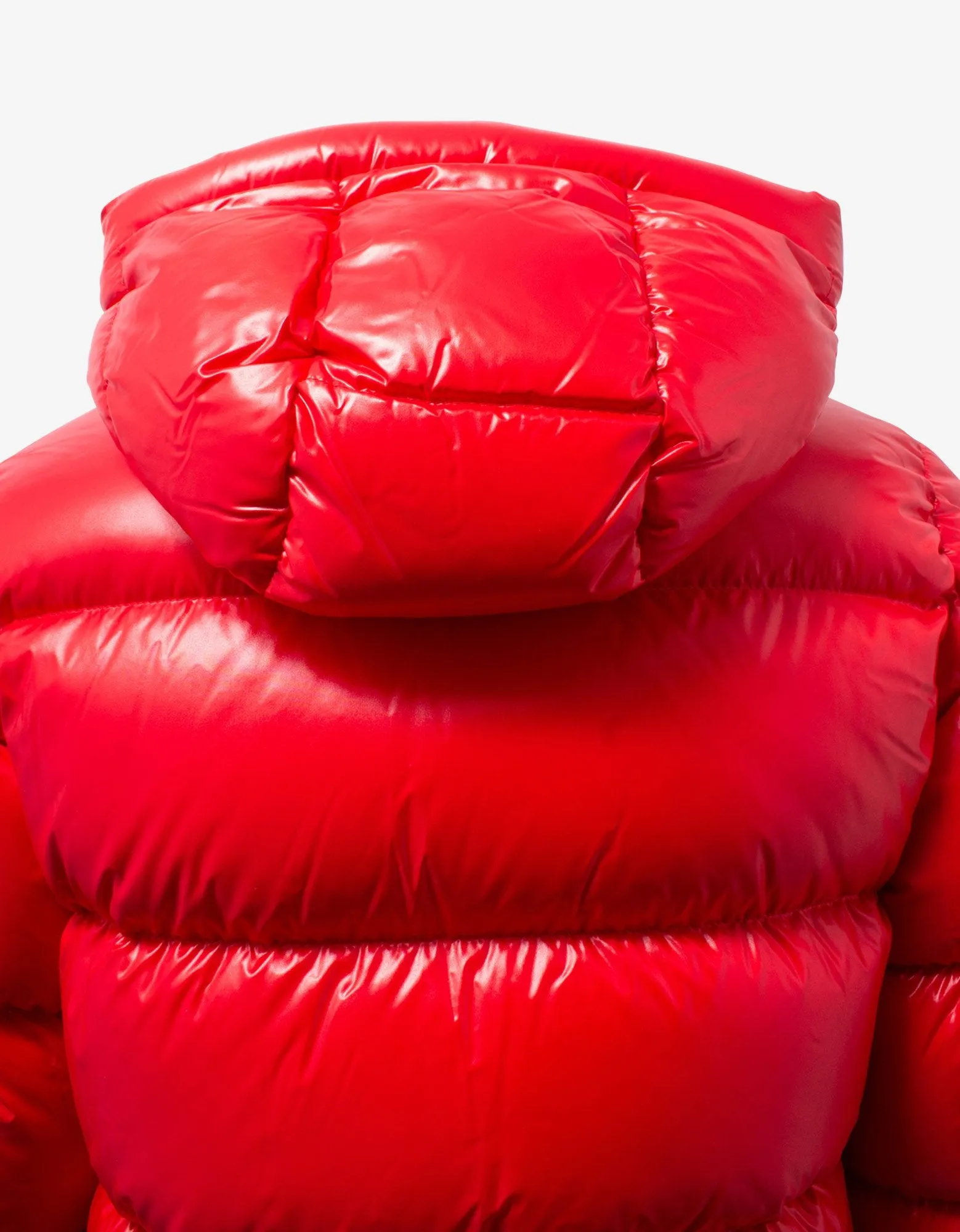 Ecrins Red Nylon Down Jacket