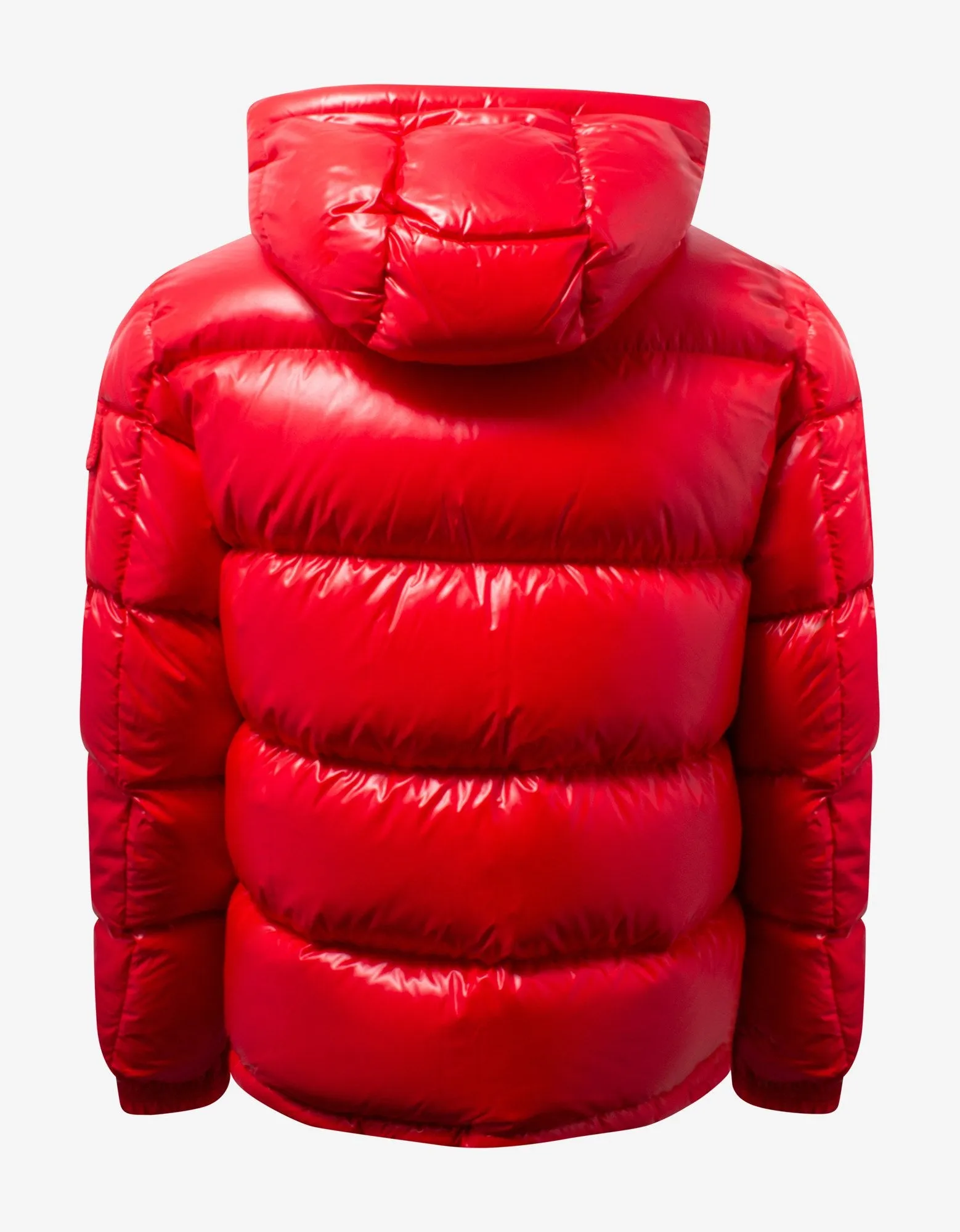 Ecrins Red Nylon Down Jacket