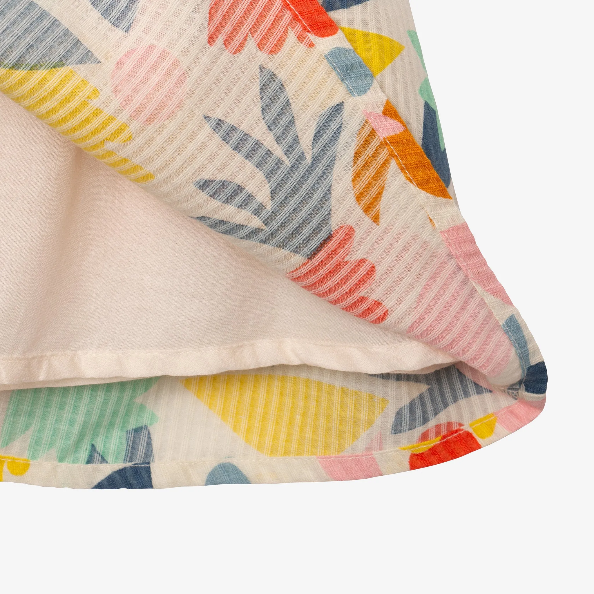 Girls' floral midi skirt