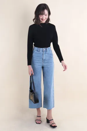 HARRIET WIDE LEG JEANS IN LIGHT