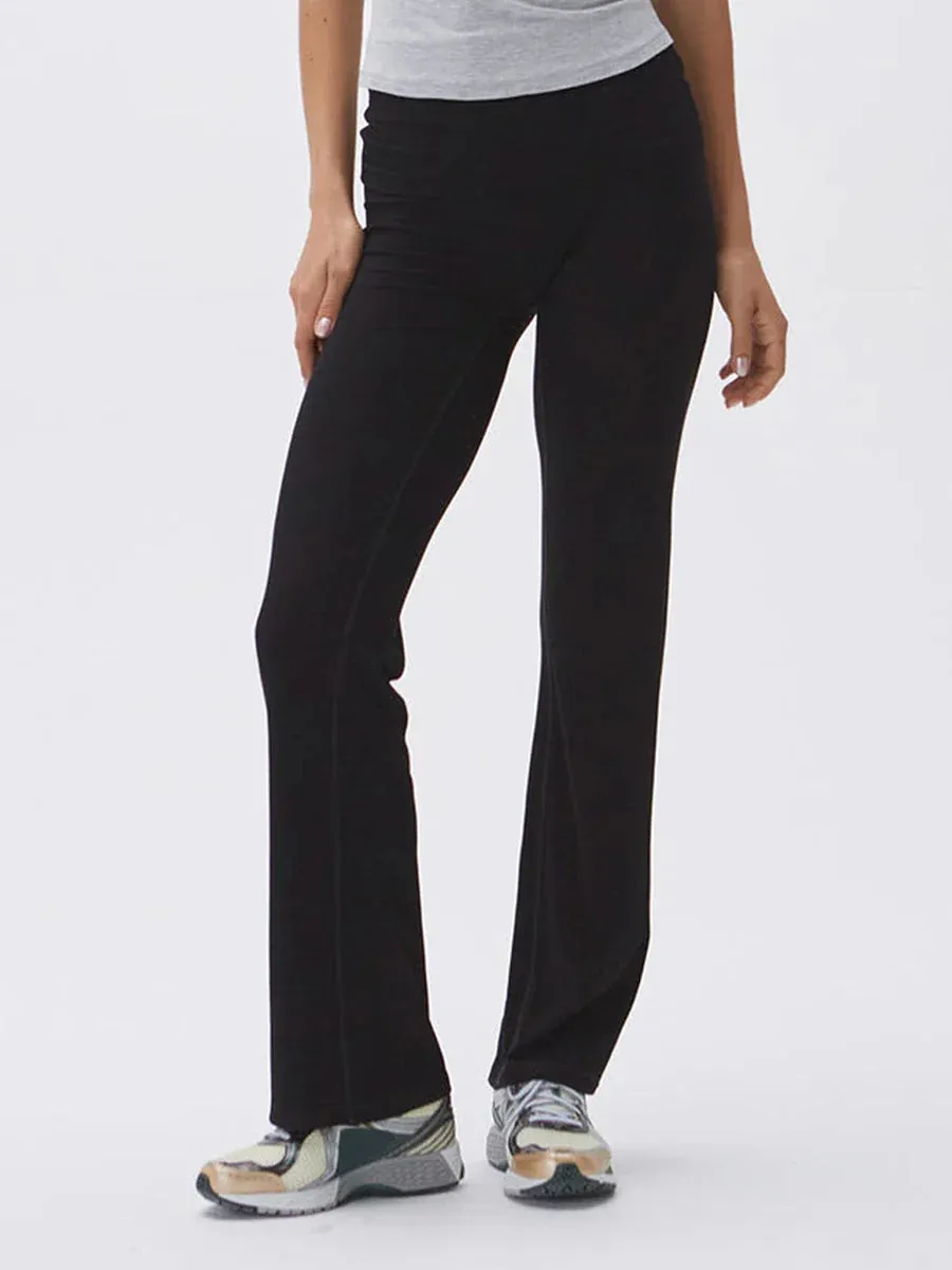 High-waisted Bootcut Tummy Control Workout Flared Pants