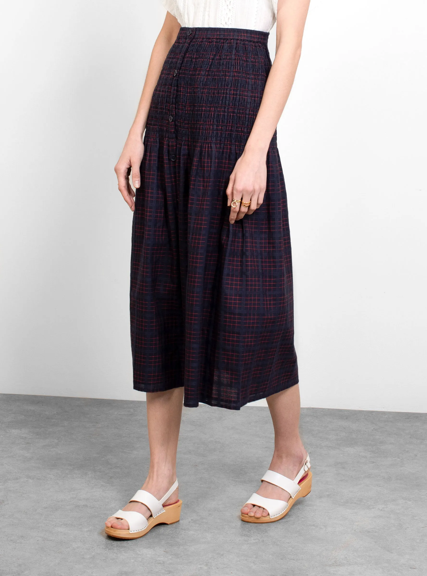 Hudson Smocked Skirt
