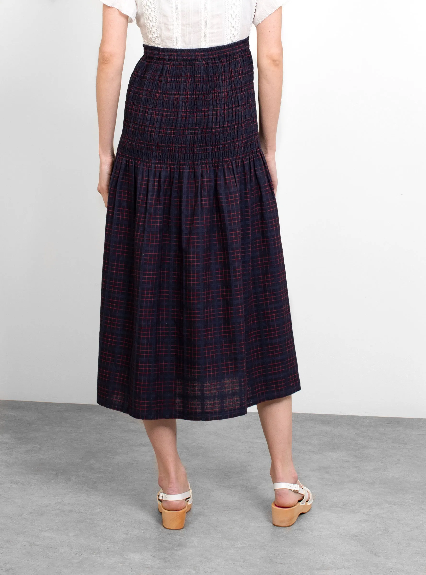 Hudson Smocked Skirt