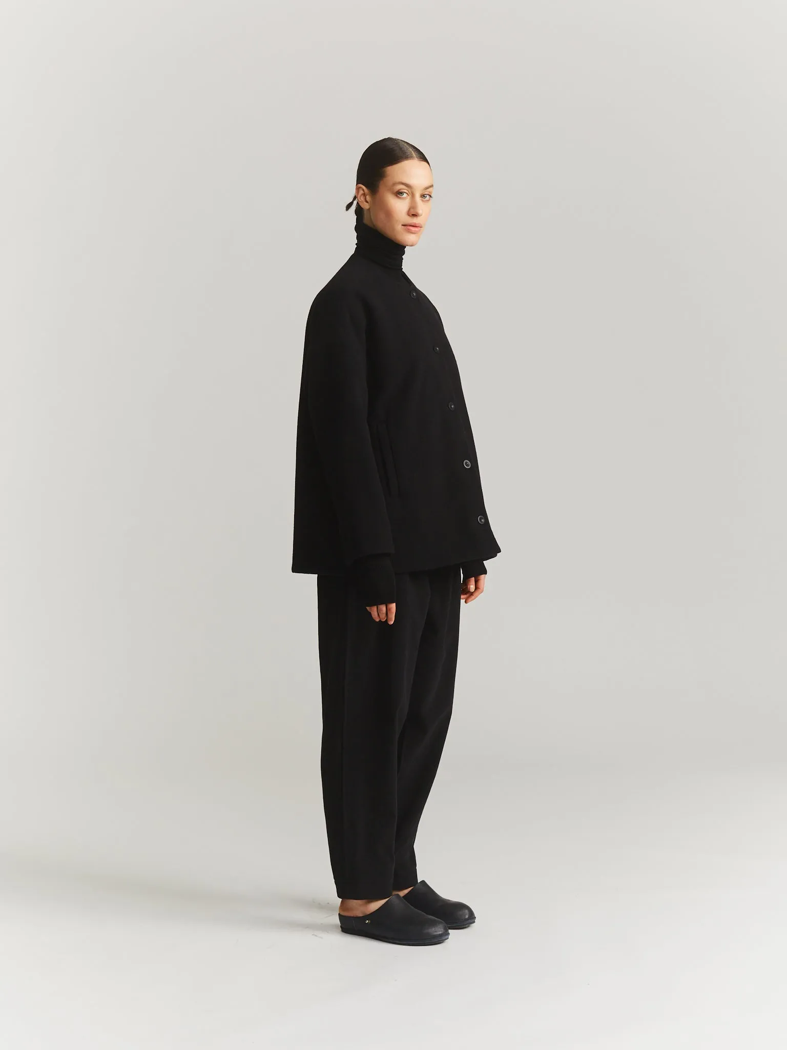 JULIA JACKET - KASPER - BLACK
