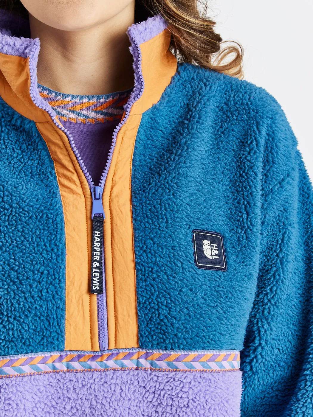 Logan 1/4 Zip Sherpa Fleece