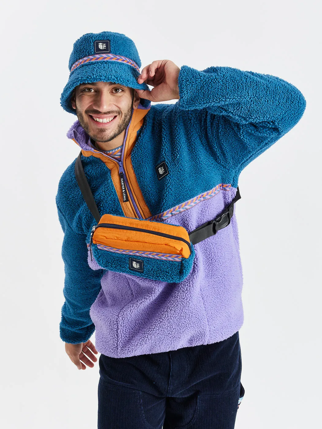 Logan 1/4 Zip Sherpa Fleece