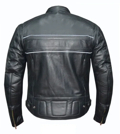 Men's Leather Riding Jacket 6923