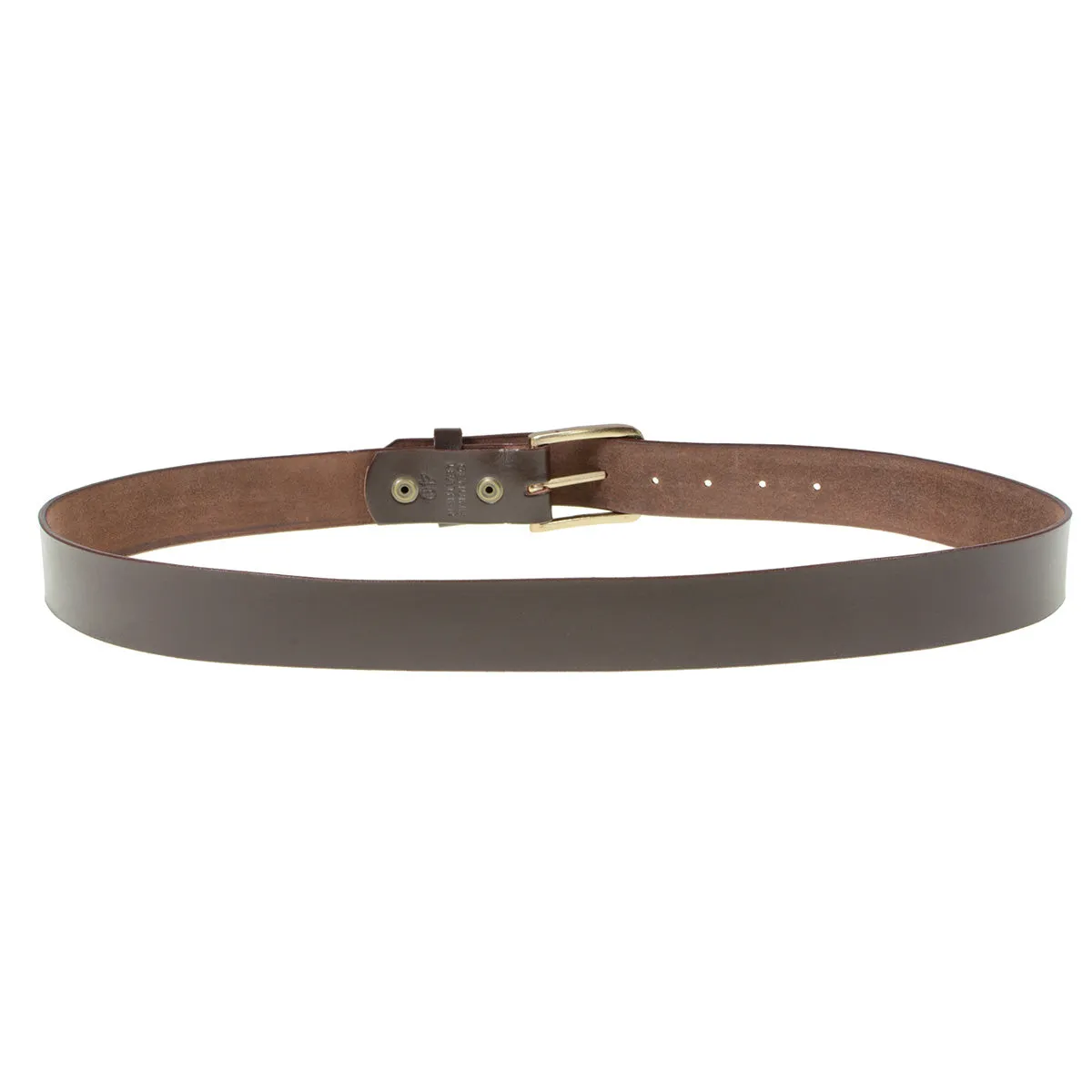 Milwaukee Leather MP7115 Men's Light Brown Genuine Leather Belt with