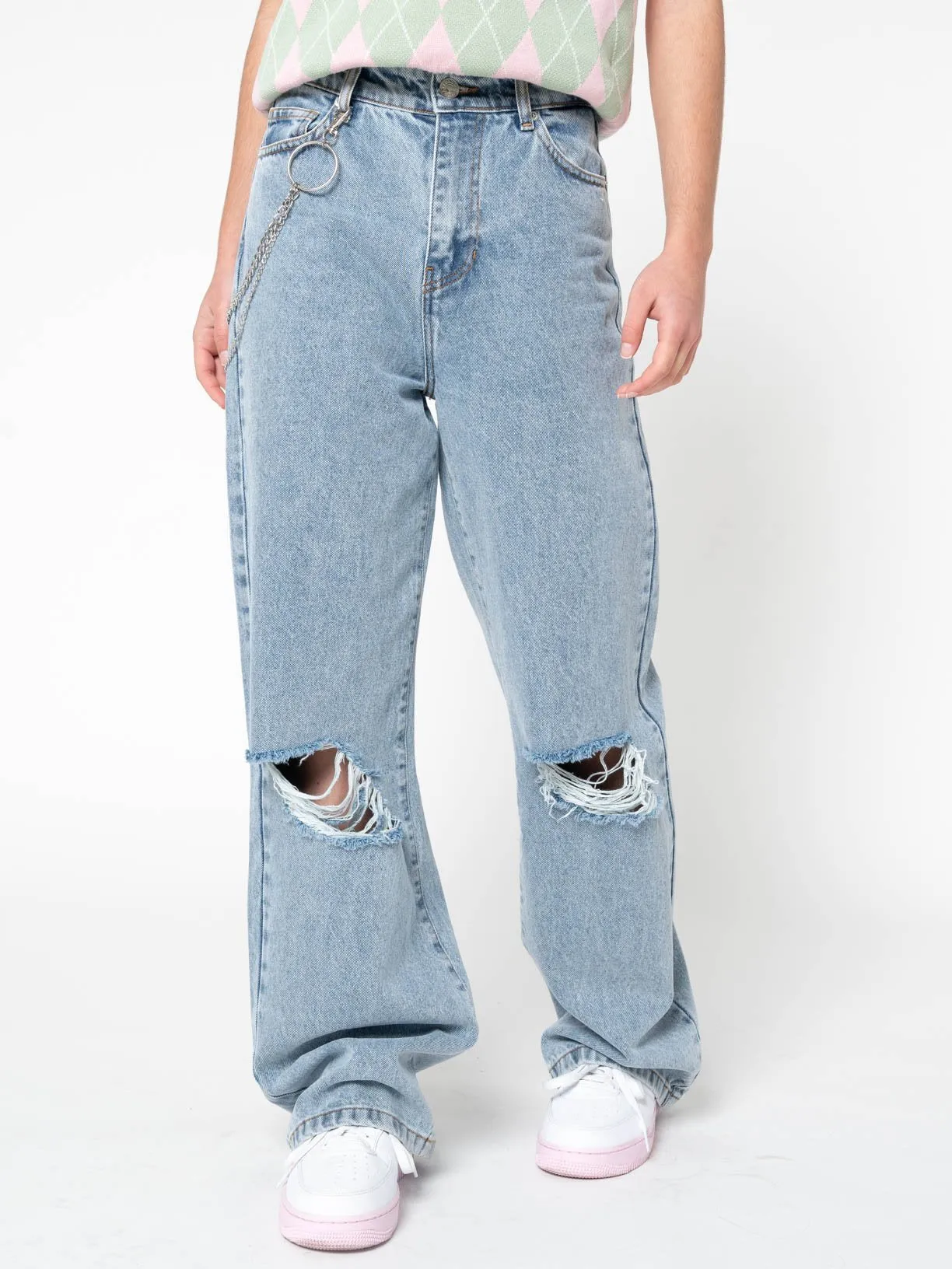 Minga London Angel Girl Wide Leg Jeans