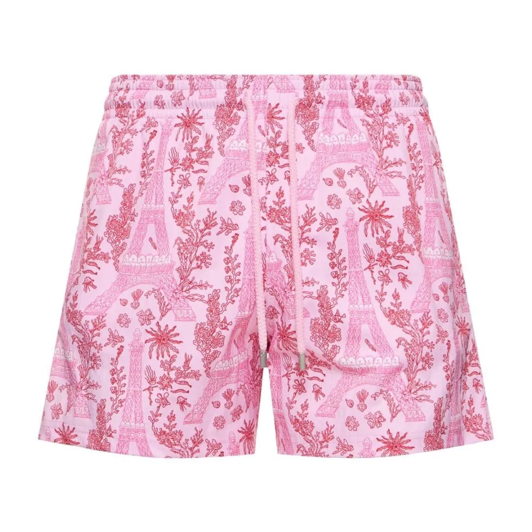 Moorise Graphic-Print Swim Shorts MSOAF115