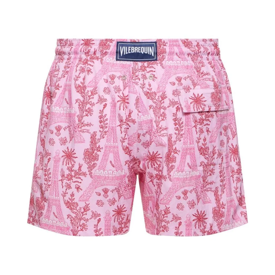 Moorise Graphic-Print Swim Shorts MSOAF115
