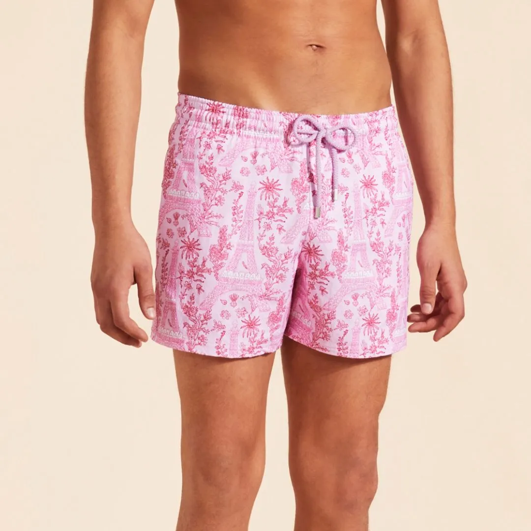 Moorise Graphic-Print Swim Shorts MSOAF115