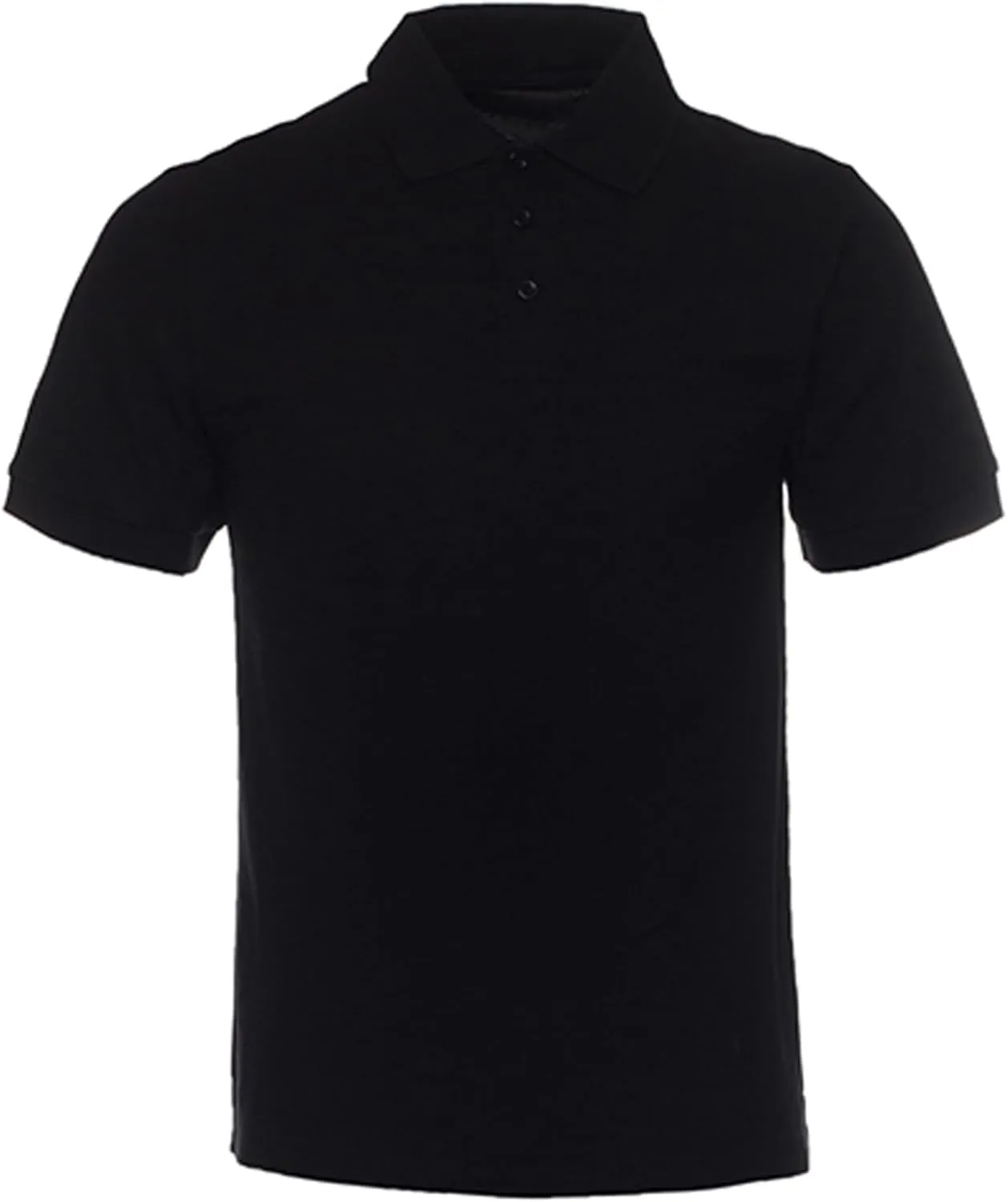NeedBo Men's Classic Fit Short Sleeve Casual Solid Cotton Pique Polo Shirt