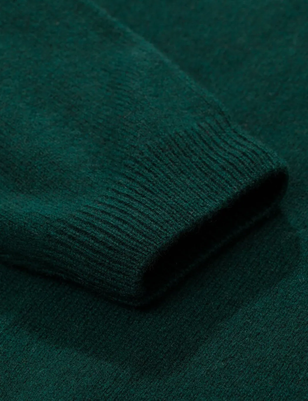 Norse Projects Sigfred Knit Sweatshirt (Wool) - Quartz Green
