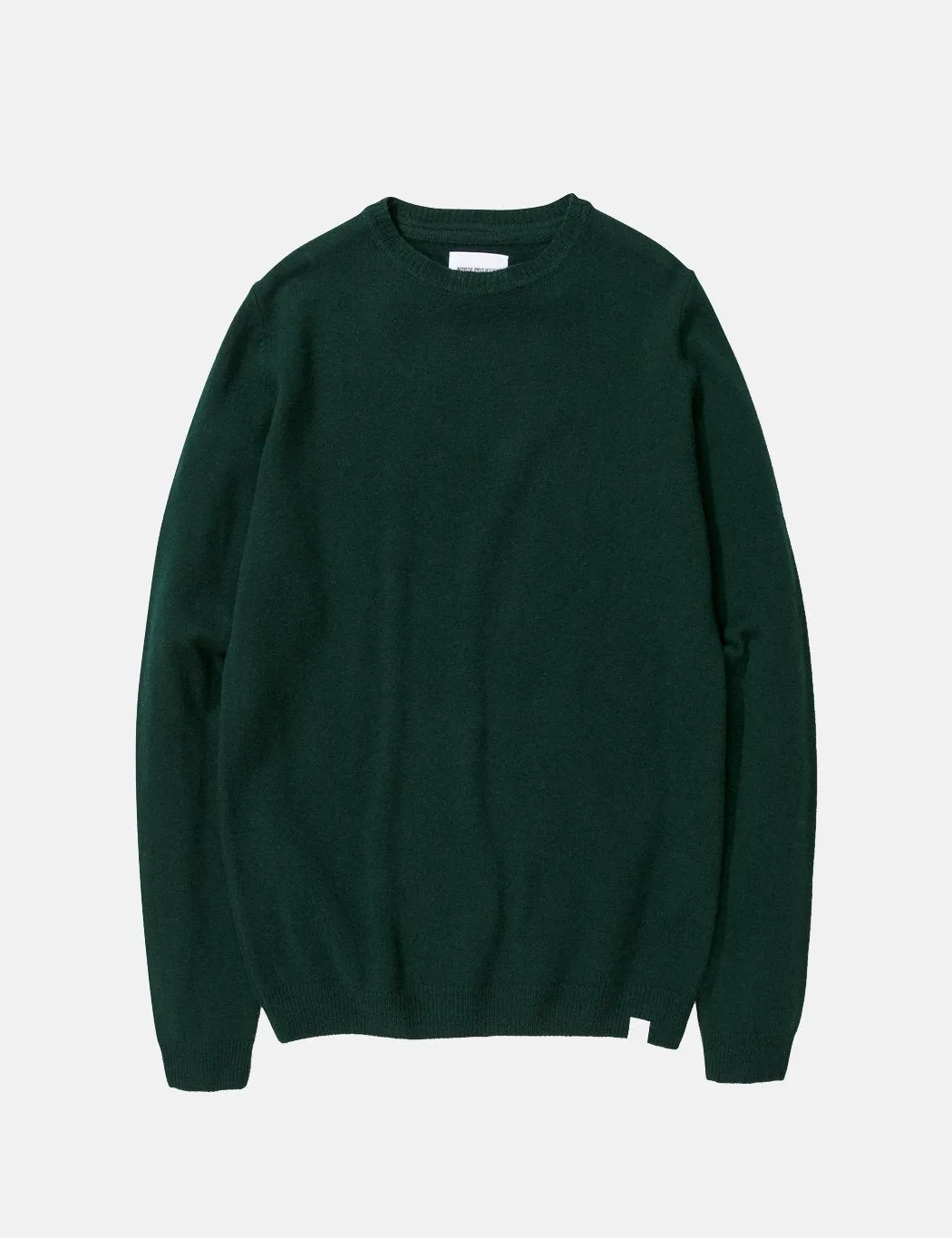Norse Projects Sigfred Knit Sweatshirt (Wool) - Quartz Green