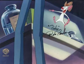 Pinky And The Brain Original Production Cel Signed by Rob Paulsen: Pinky