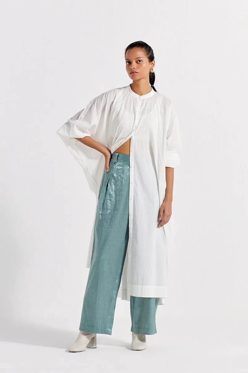 Pintuck Kaftan (Set of 2) - White