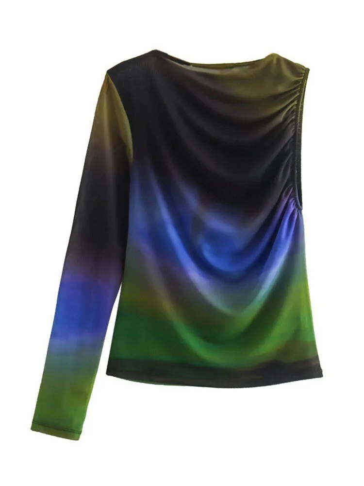 Pre Order:  One Sleeve Gradient Mesh Set