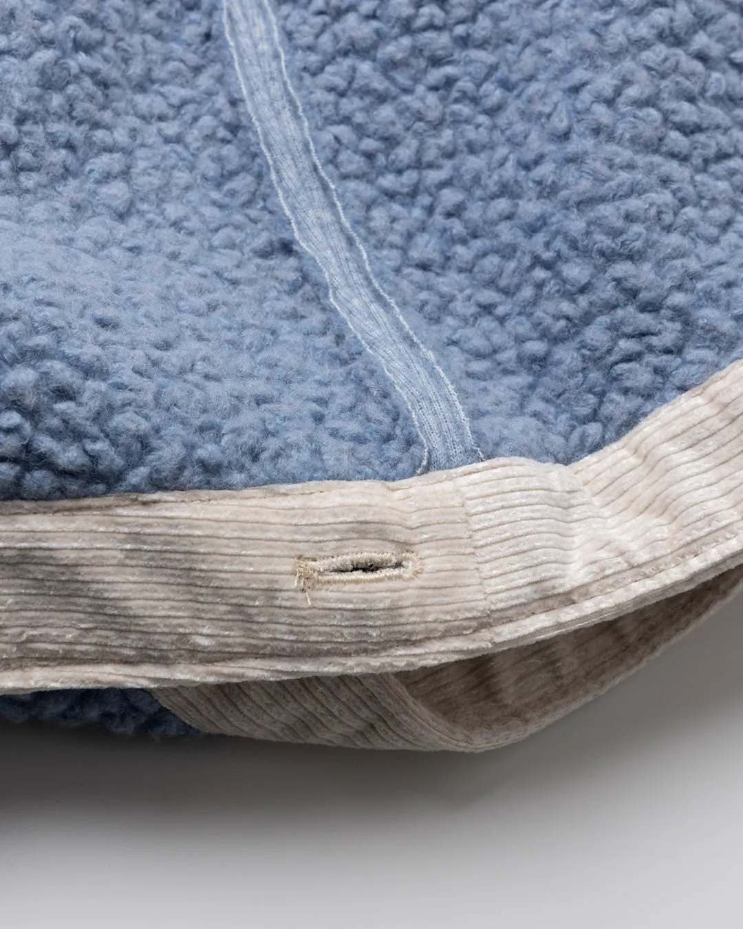 REVERSIBLE LINER HOODED COAT .10【ICE BLUE】