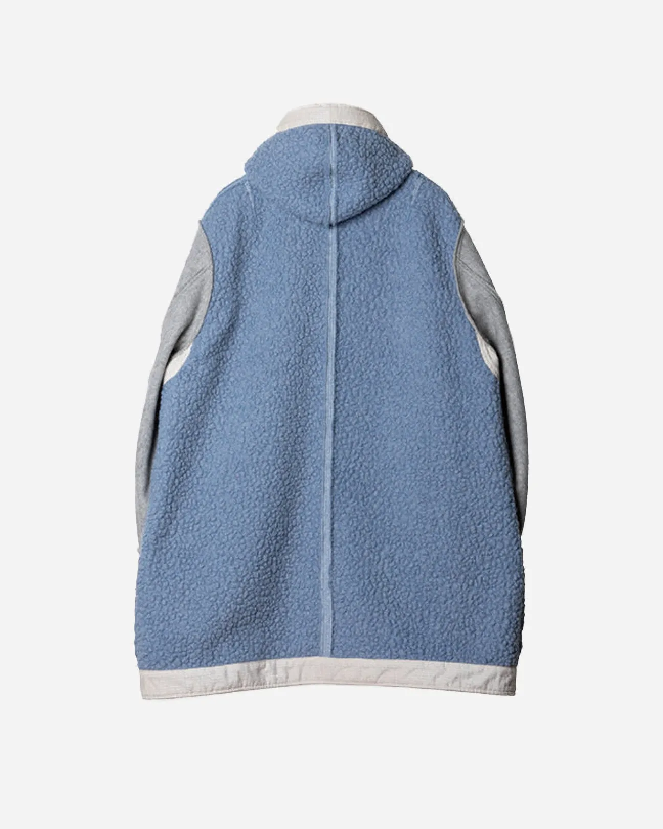 REVERSIBLE LINER HOODED COAT .10【ICE BLUE】