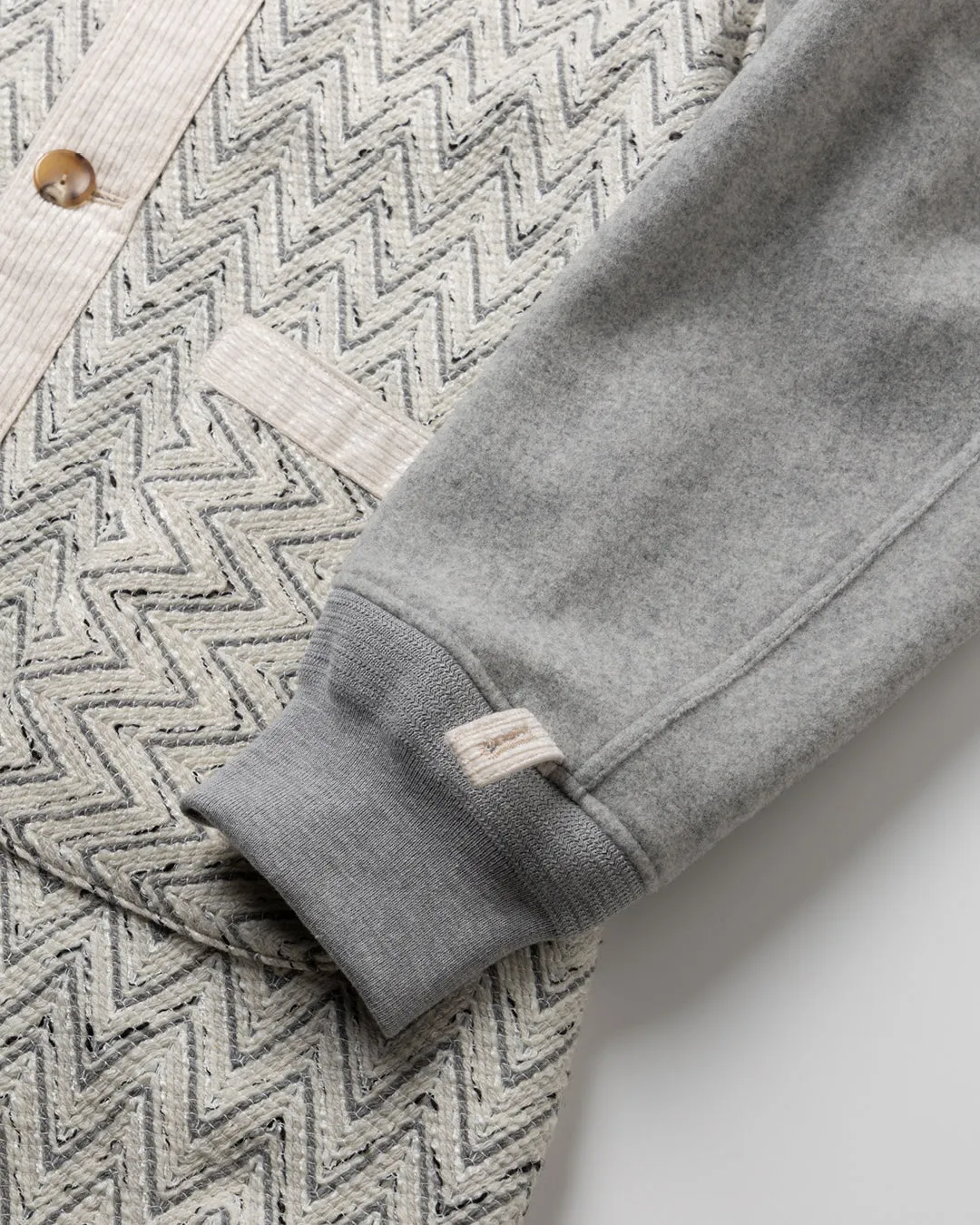REVERSIBLE LINER HOODED COAT .10【ICE BLUE】