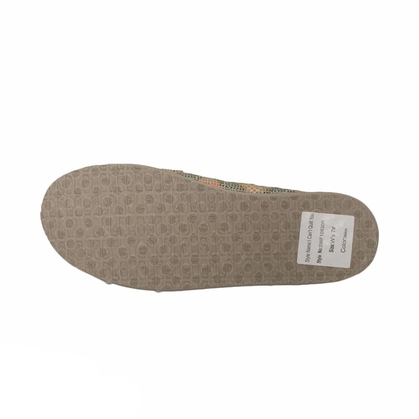 Sanuk I Can't Quilt you Melon Shoes