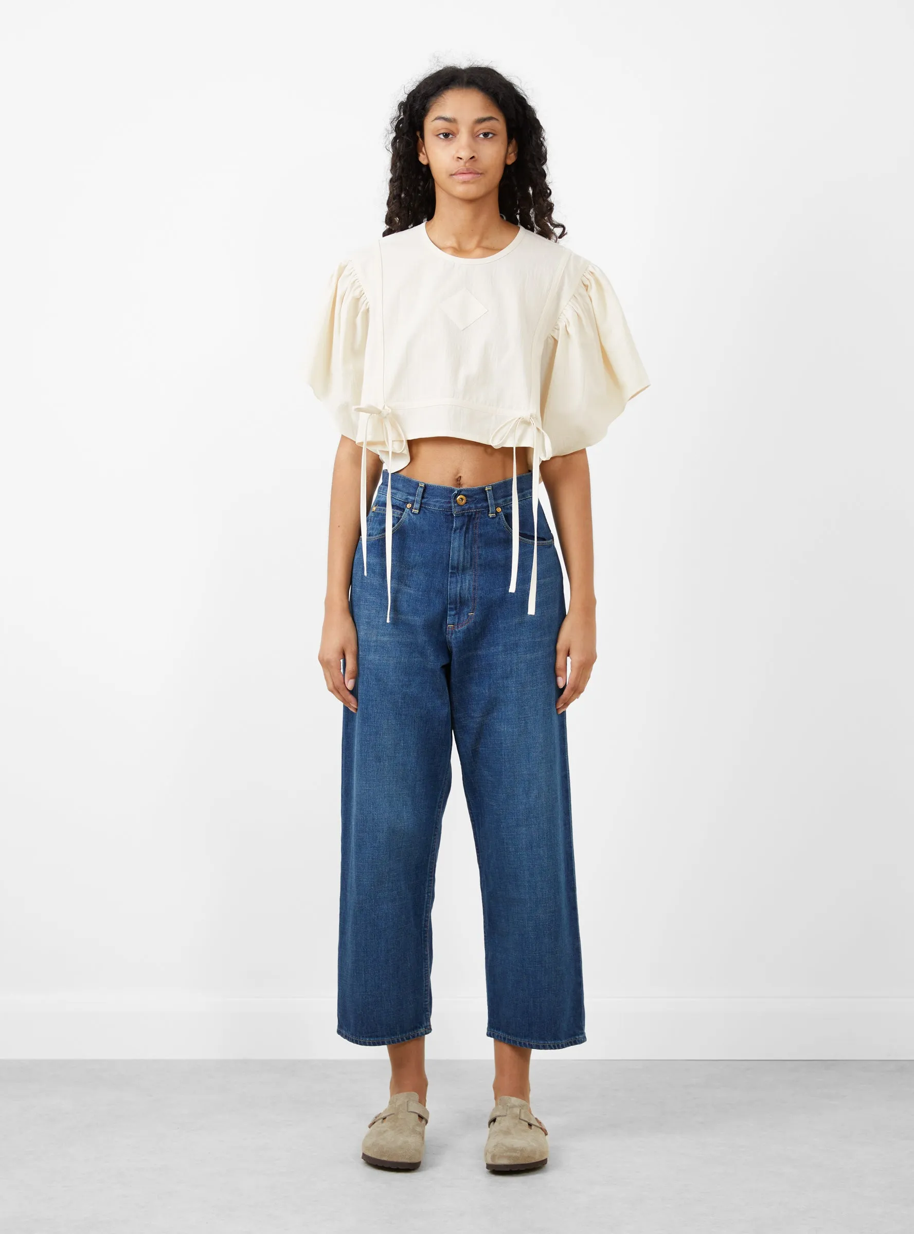 Selvedge Denim Ranch Pants Dark Wash