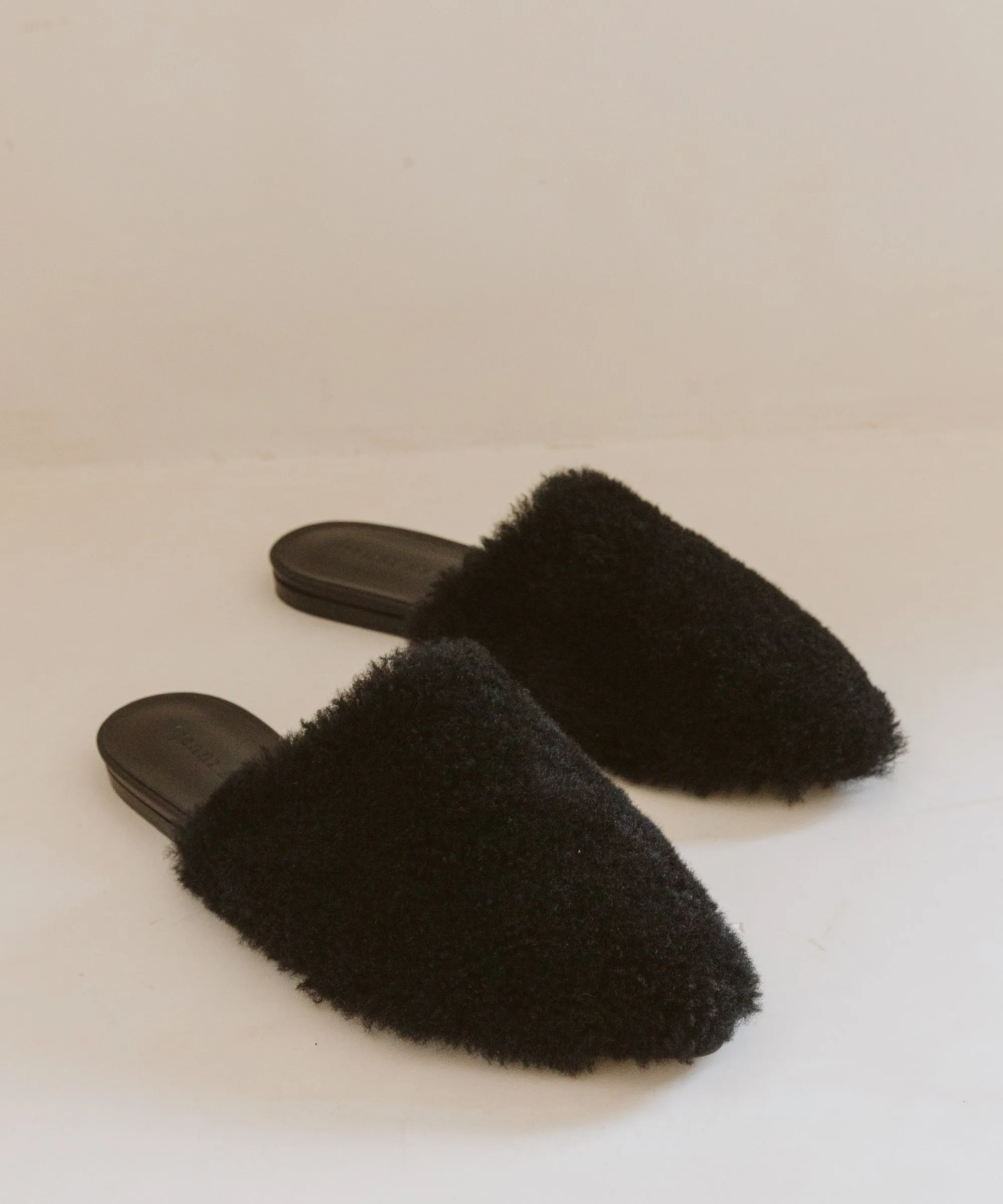 Shearling Mule