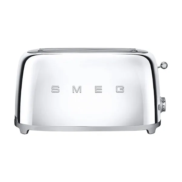 Smeg 4-Slice Toaster - Chrome