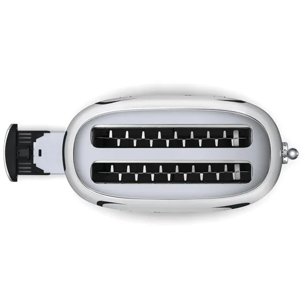 Smeg 4-Slice Toaster - Chrome