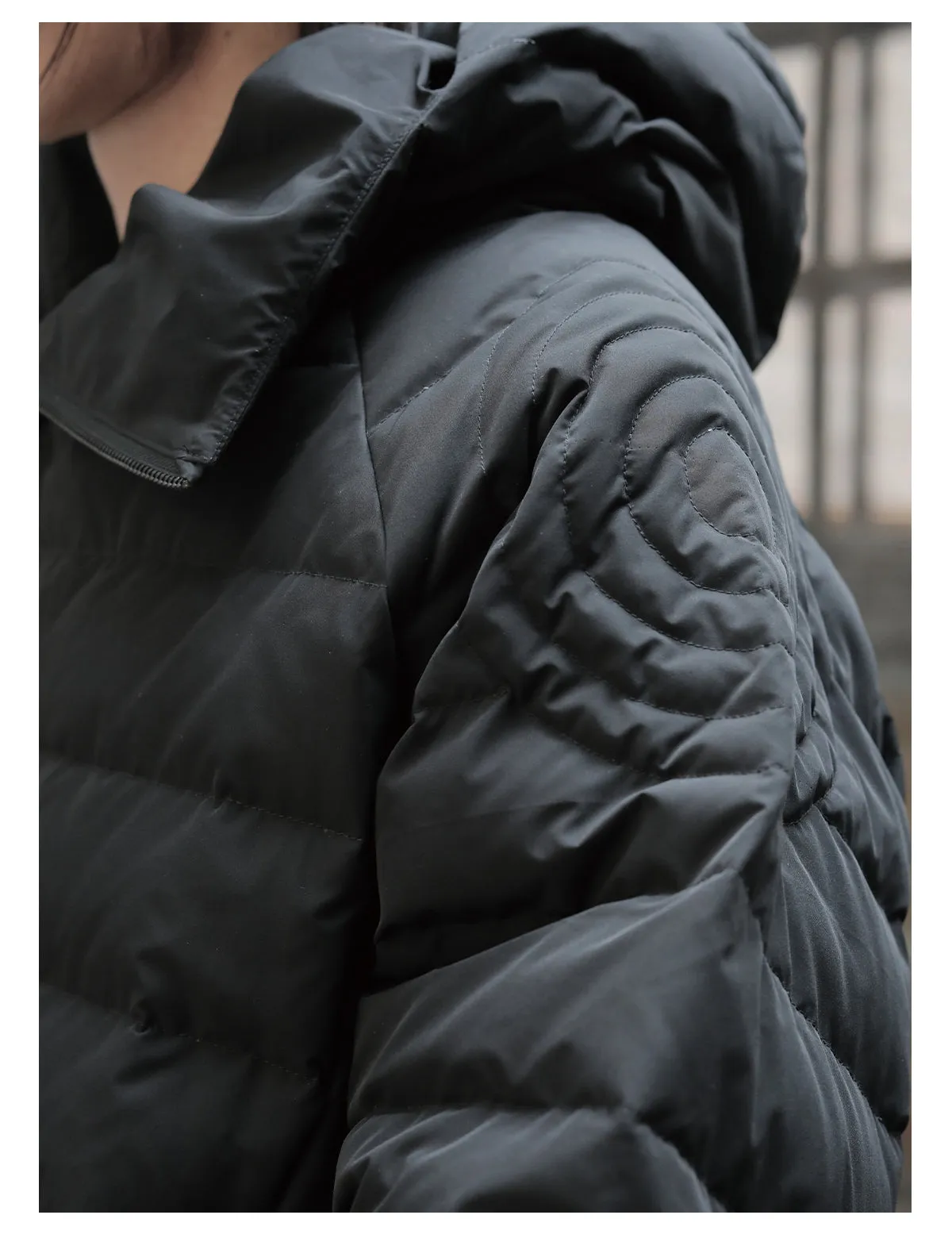Snail Rib Down Jacket