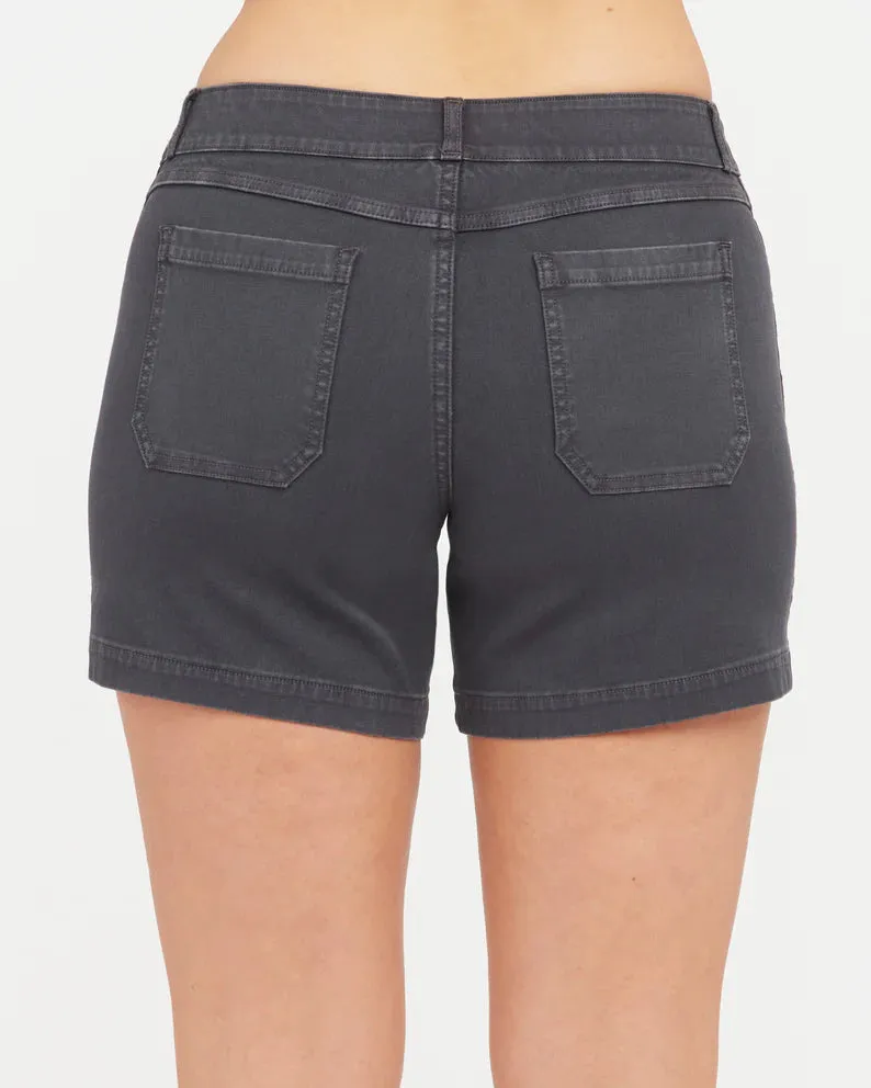 SPANX 6" Twill Shorts