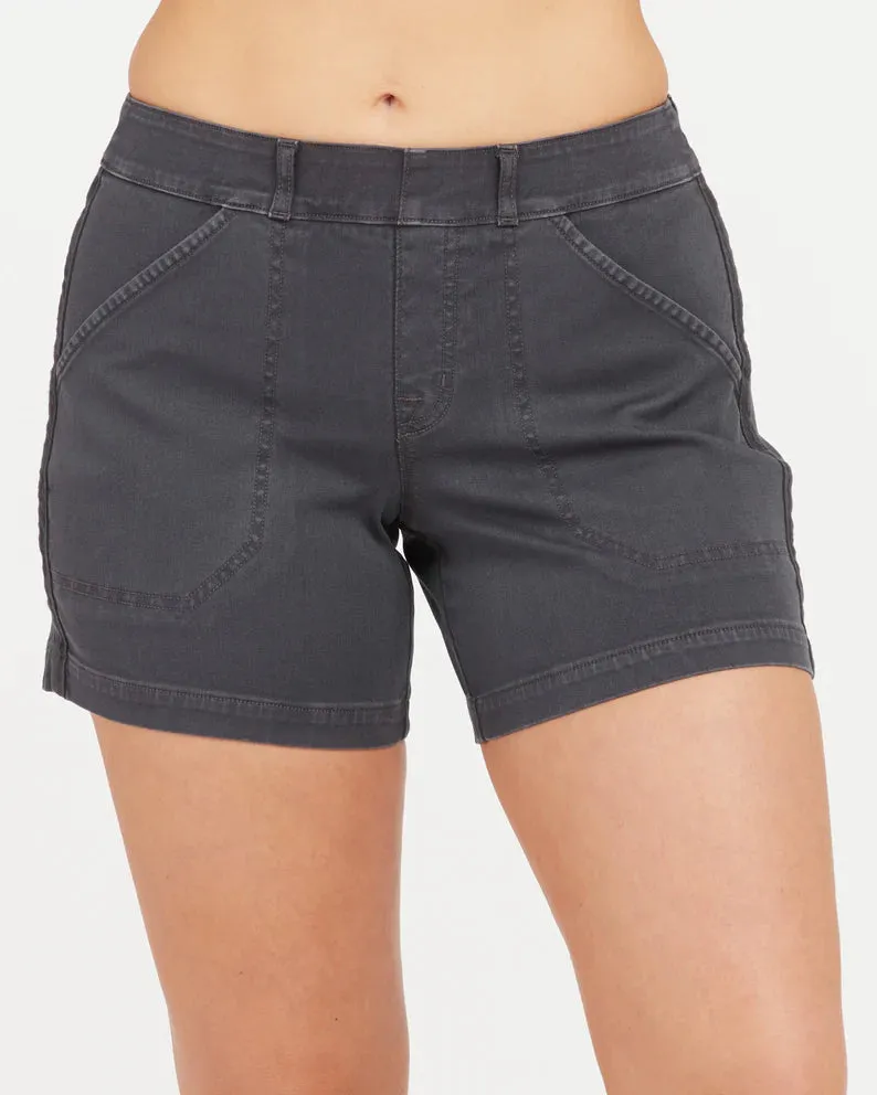 SPANX 6" Twill Shorts