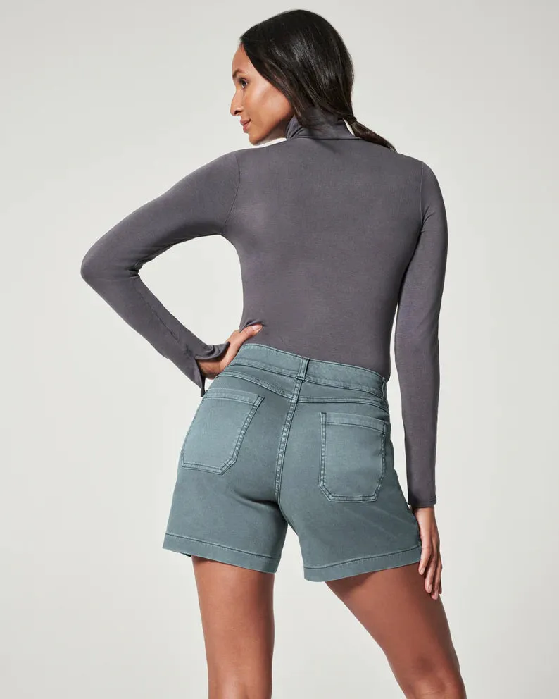 SPANX 6" Twill Shorts