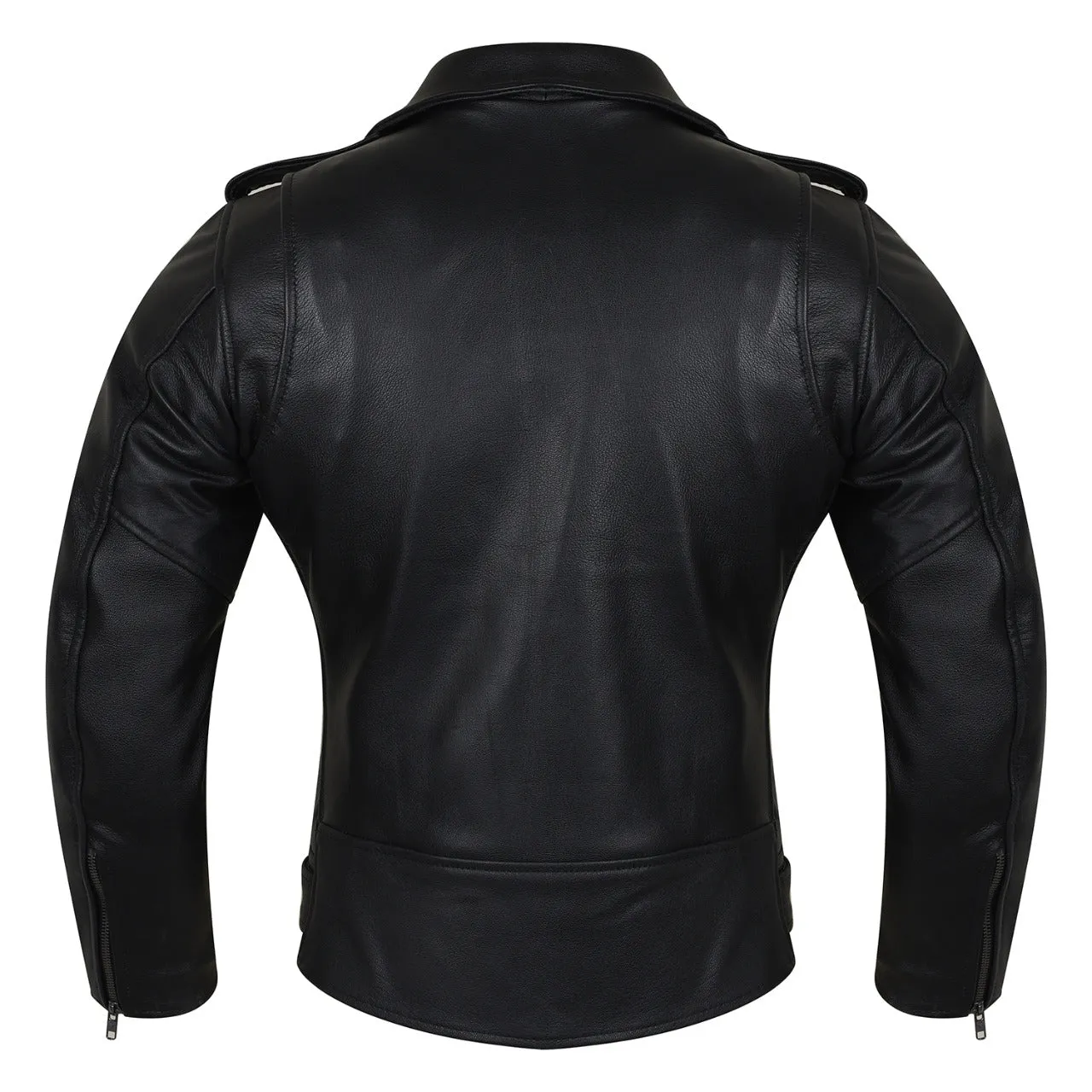 VL616 Vance Leather Ladies Premium Lightweight Goatskin Classic Motorcycle Leather Jacket MCJ